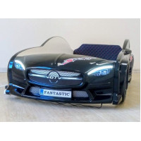 Ліжко машинка Мерседес GT Туреччина 80х160 см чорна